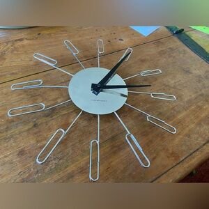 Sterling & Noble Retro Style Wall Clock